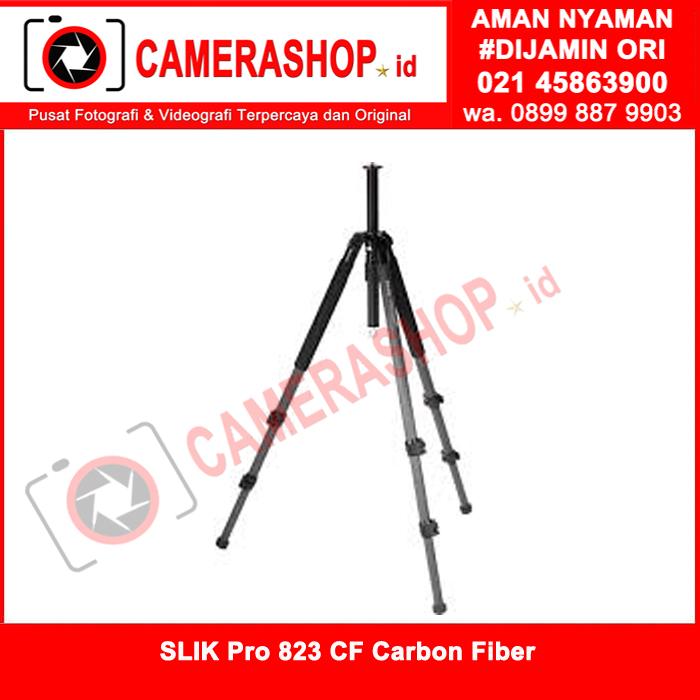 SLIK Pro 823 CF Carbon Fiber (BARU,Original dan Bergaransi Resmi)
