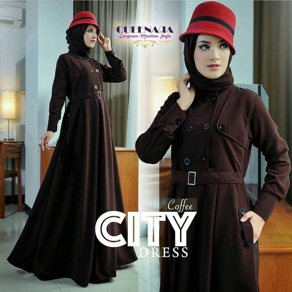 JAKARTA GROSIR - city dress st Fashion Dress / Atasan / Tunik / size M, L dan XL