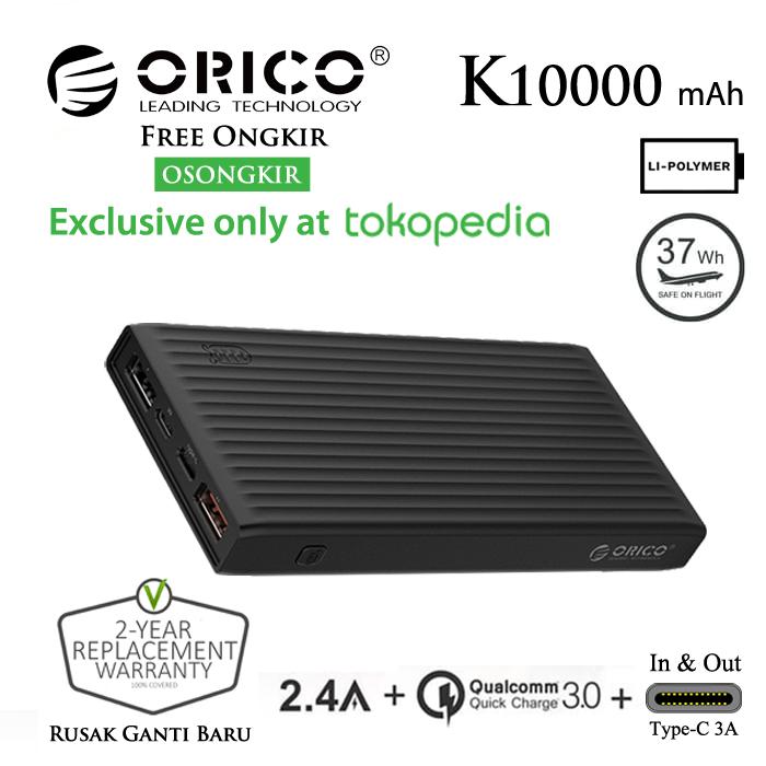 Harga Promo /power Bank / FS ORICO K10000 10000mAh Universal Fast Charging Power Bank