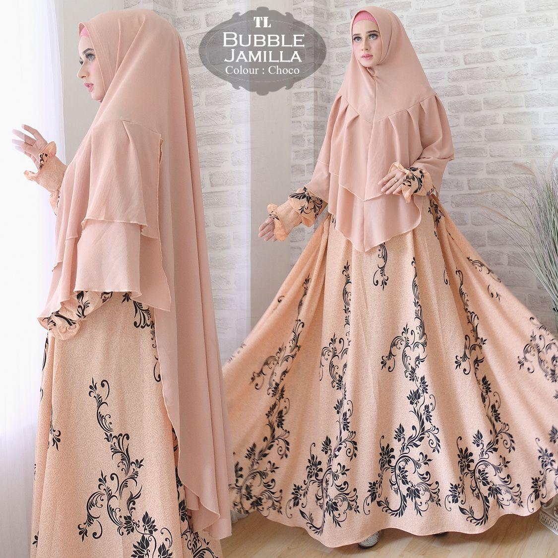 BAJU GAMIS SYARI/BAJU MUSLIM WANITA/GAMIS CADAR/GAMIS REMAJA MASA KINI/GAMIS MUSLIMAH MASA KINI LD 120 CM PJ 140 CM BUSUI DAN PAYUNG