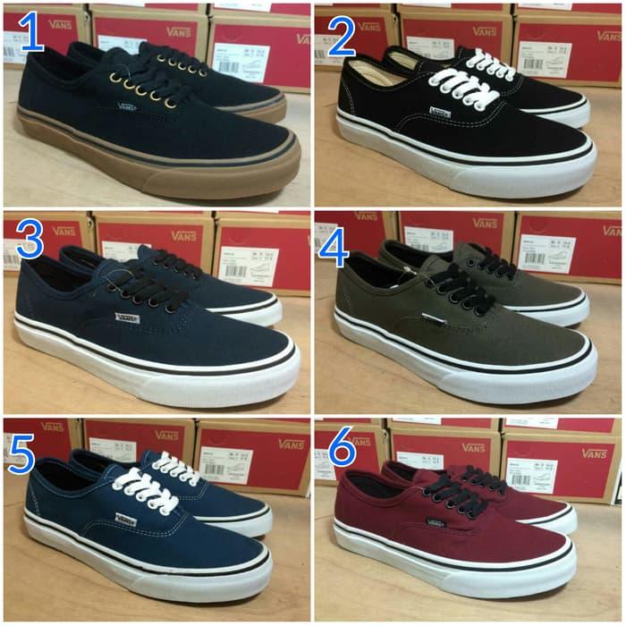 sepatu vans autentic port royale DT casual murah ori vietnam