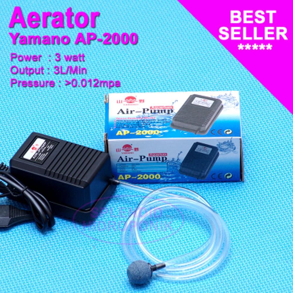 Yamano AP 2000 Pompa Udara Aquarium Akuarium / Aerator Air Pump