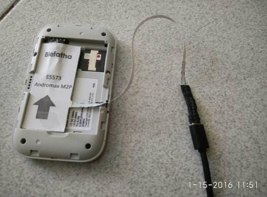 DISKON Dummy / Fake Battery/Baterai/Batre Modem Wifi Smartfren Andromax M2P