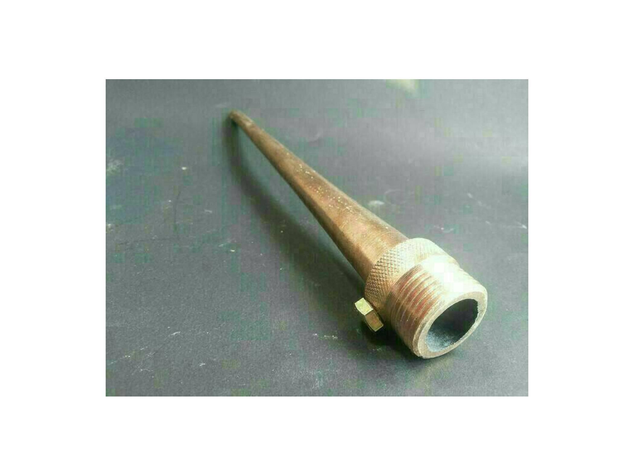 splitzen penangkal petir 30cm original tembaga