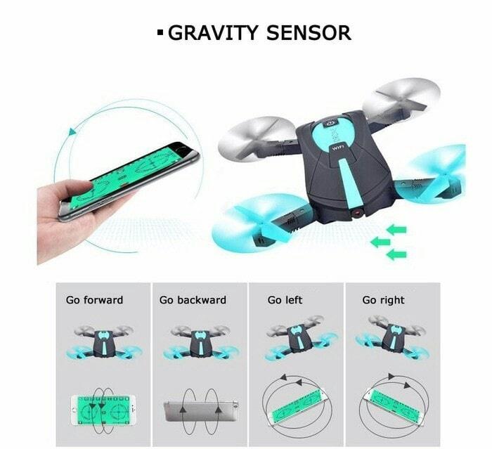 JY018 SELFIE DRONE MINI FOLDABLE WIFI KAMERA DRONE MURAH