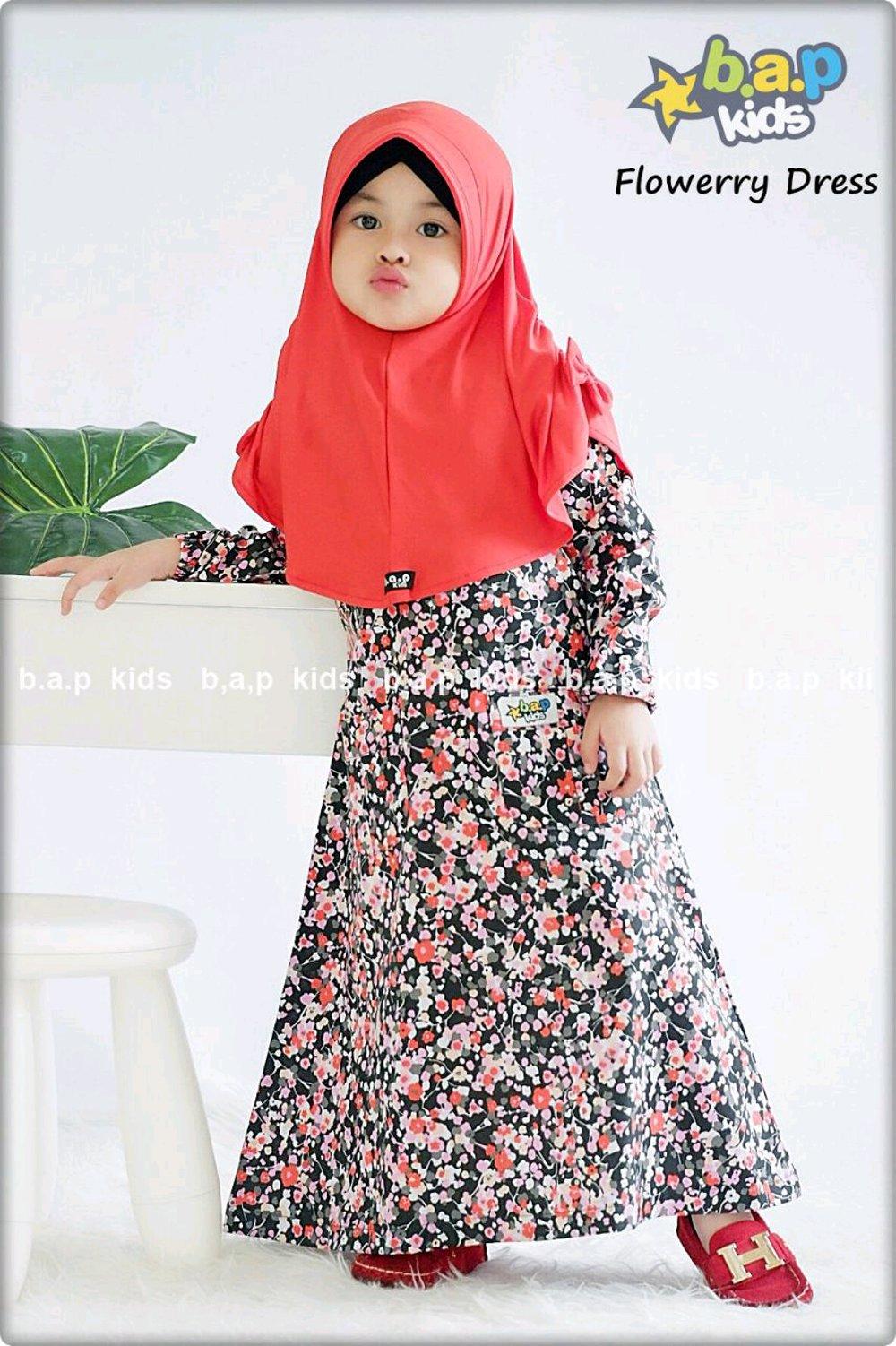 Gamis Anak Perempuan 4 - 6 Tahun Baju Muslim Anak Gamis Syari Anak