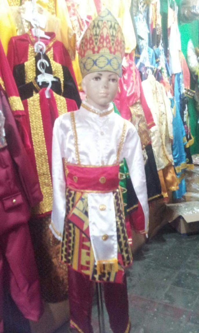 Sedang Diskon!! Pakaian Baju Adat Daerah Karnaval Lampung Cowo Exclusive - ready stock
