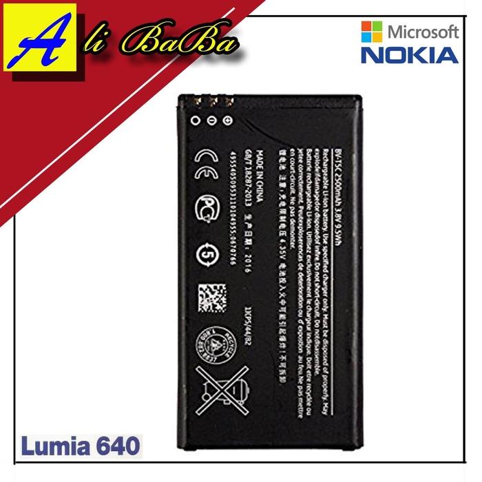Baterai Hanphone Nokia Lumia 640 BV-T5C Batre HP Battery Nokia Lumia