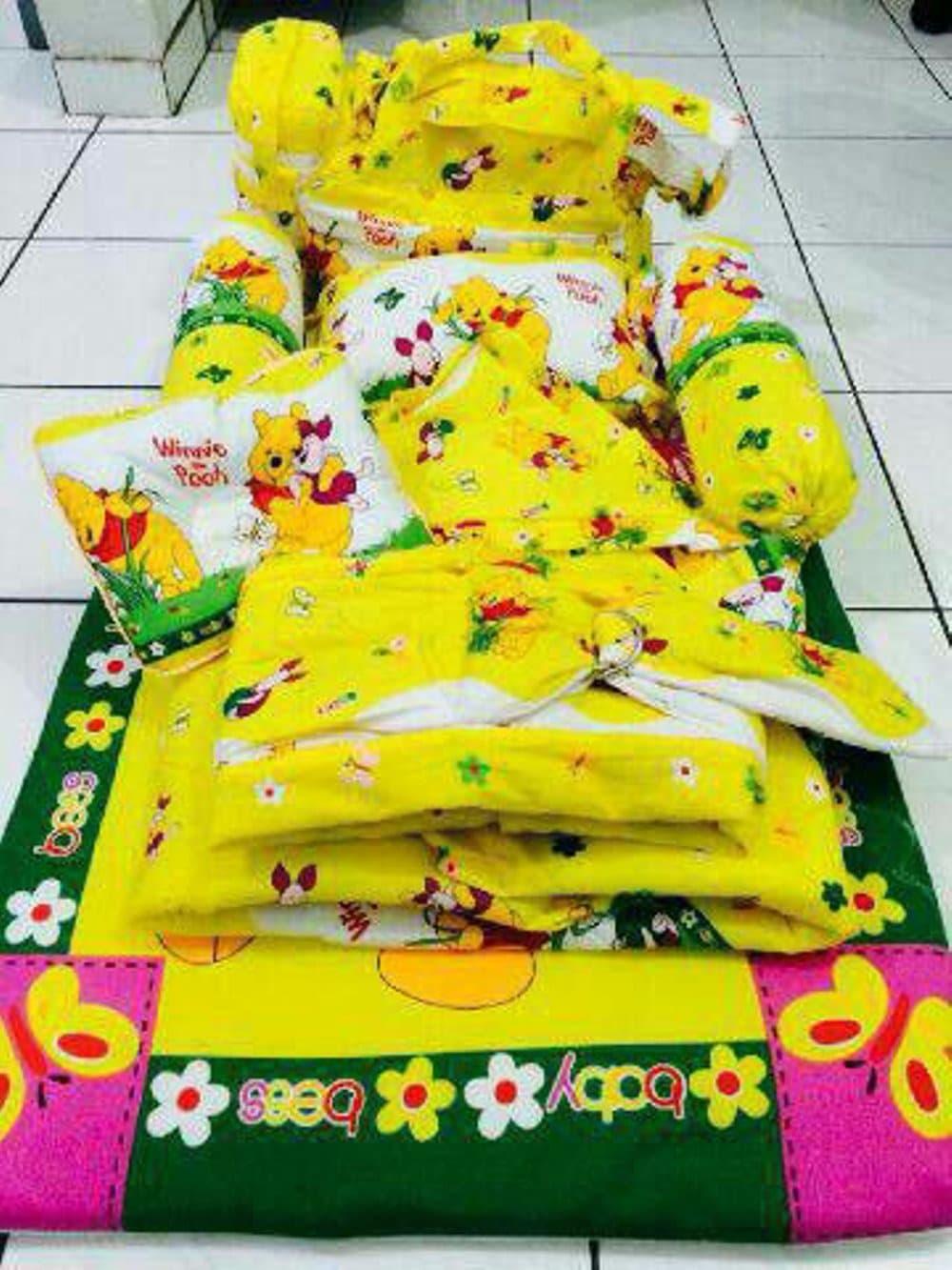 MURAH 7in1 kasur bayi bantal guling selimut bayi gendongan samping ta