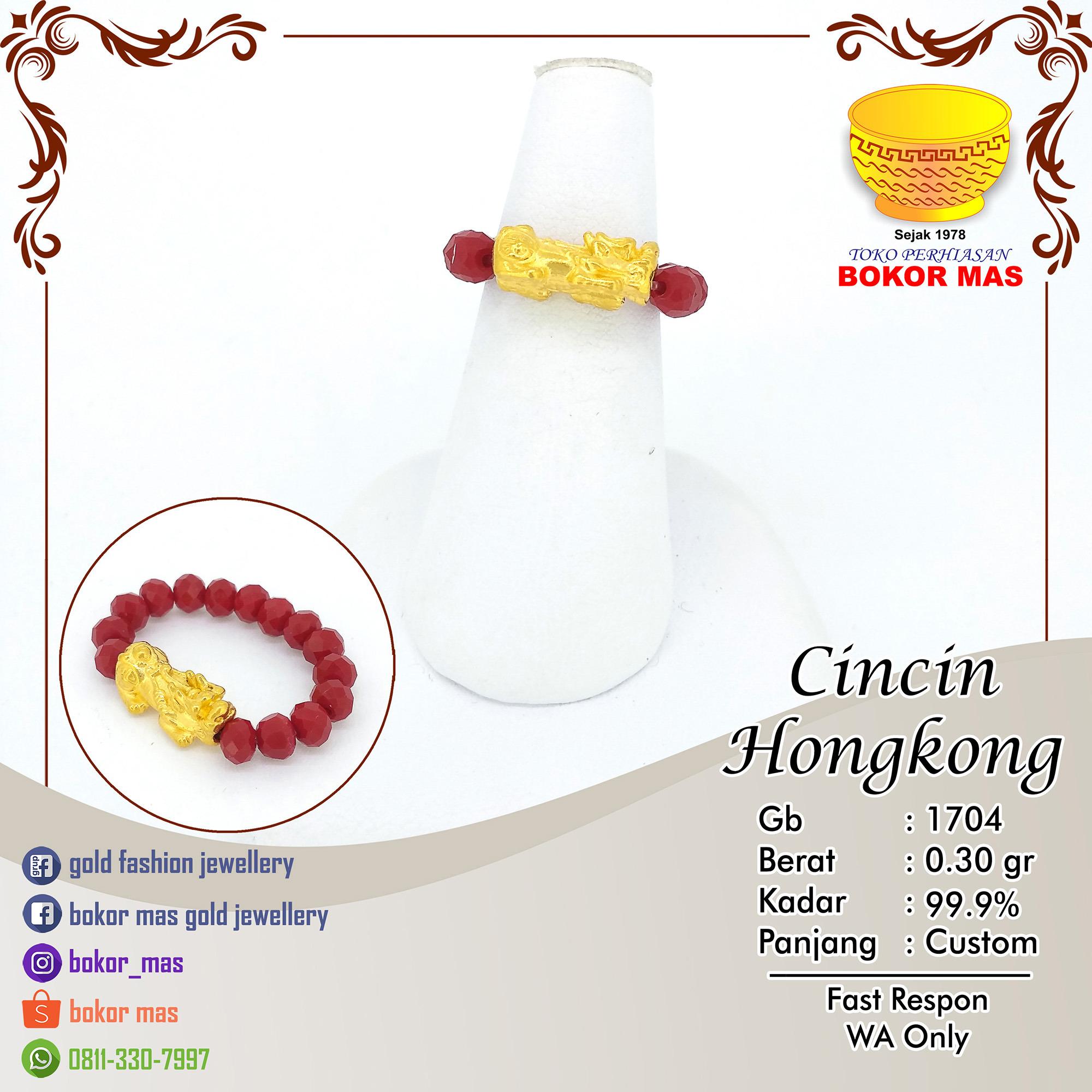 Cincin Hongkong 24K