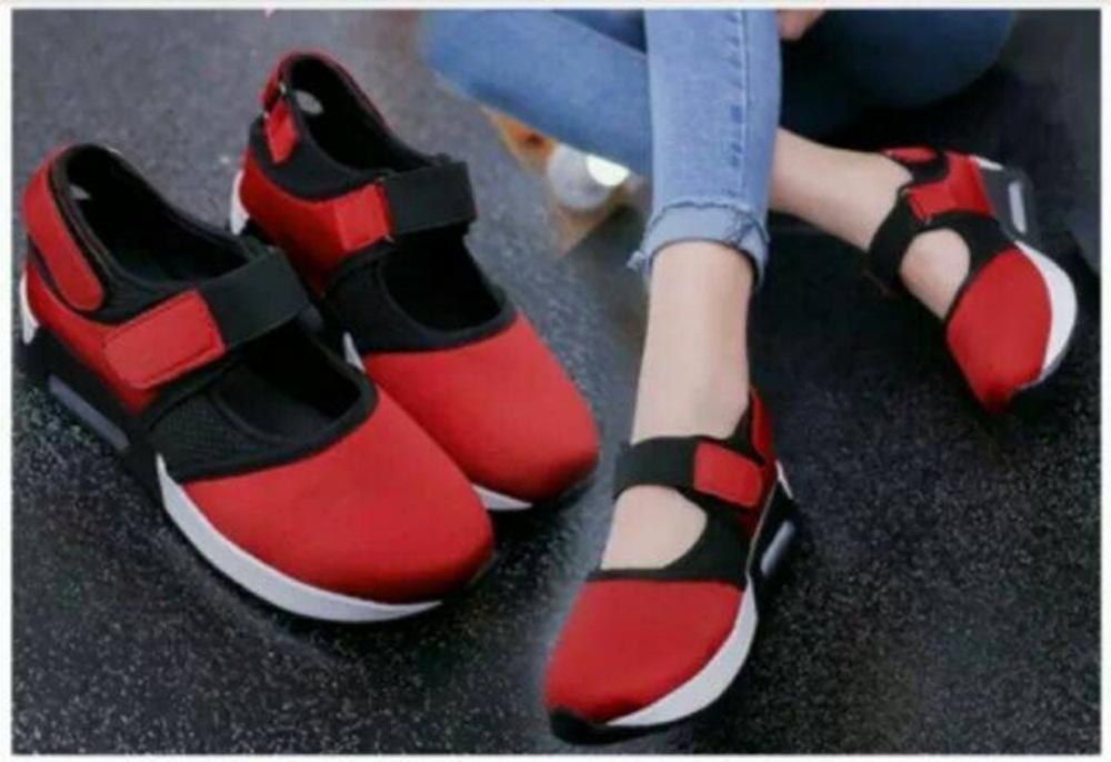 Sepatu Sneckers Fasion Prepet Merah