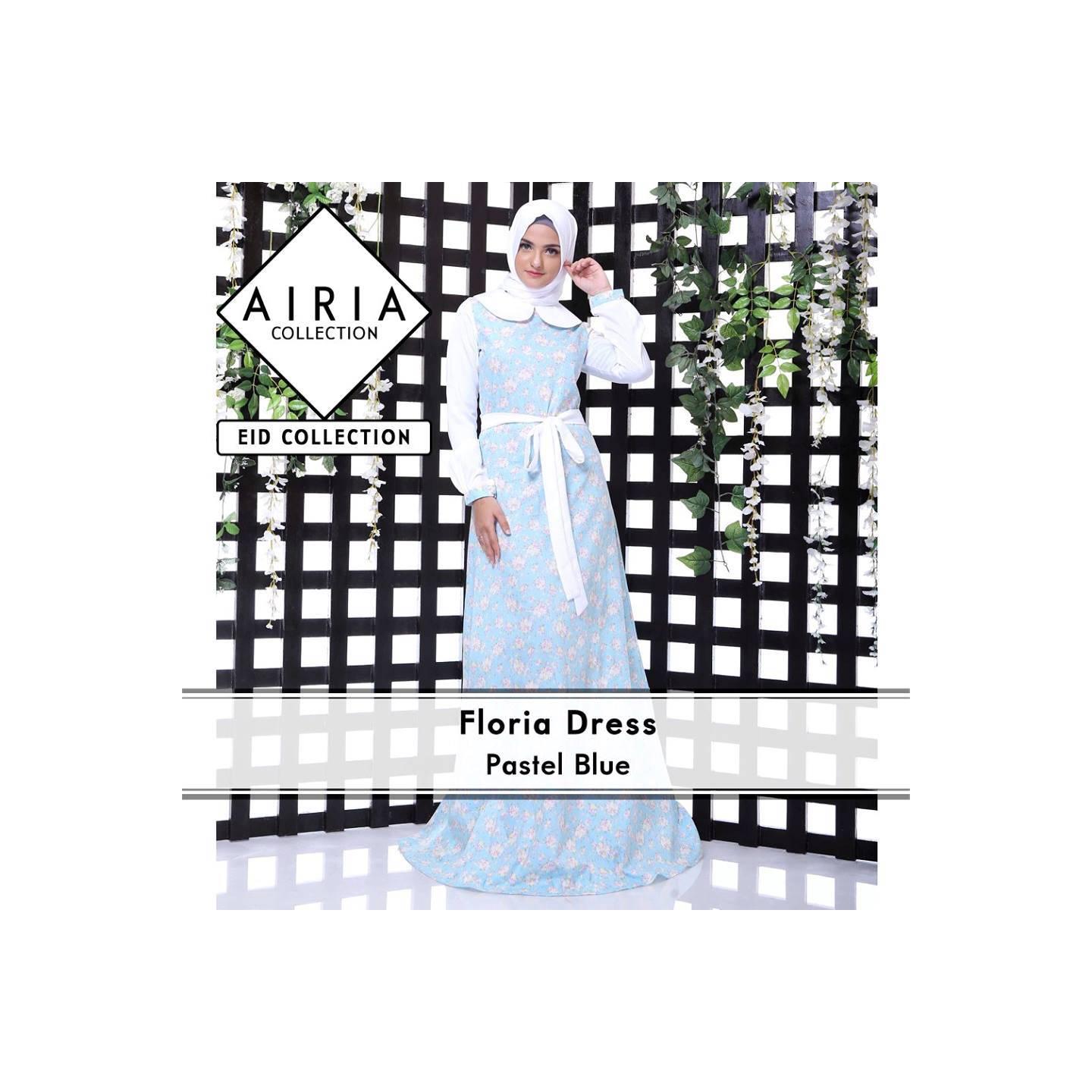 Rana Floria Dress/Gamis Pesta/Baju Muslim Couple