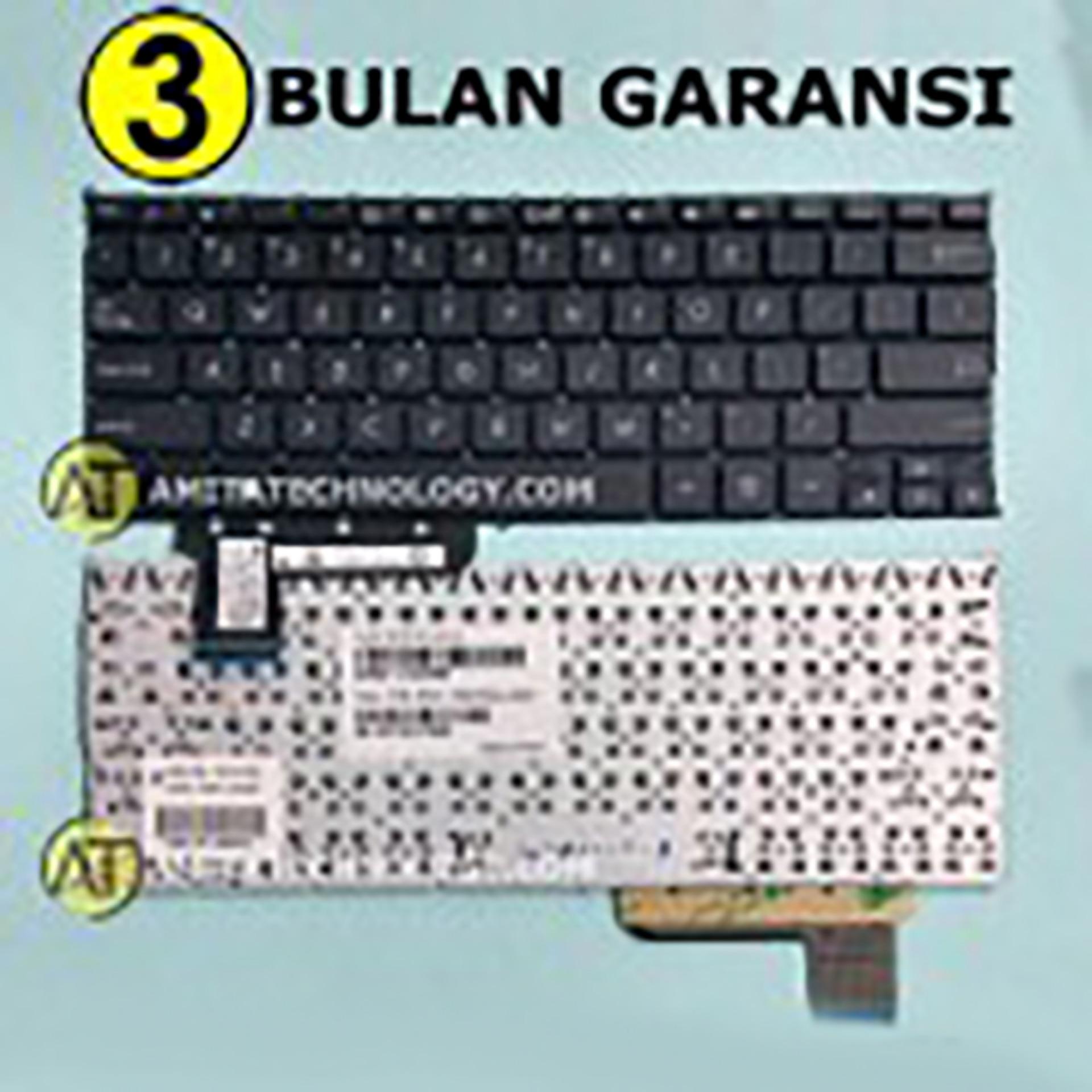 Amita - Keyboard Laptop ORIGINAL Asus X201 X201E X202 S200 S200E Q200 Hitam