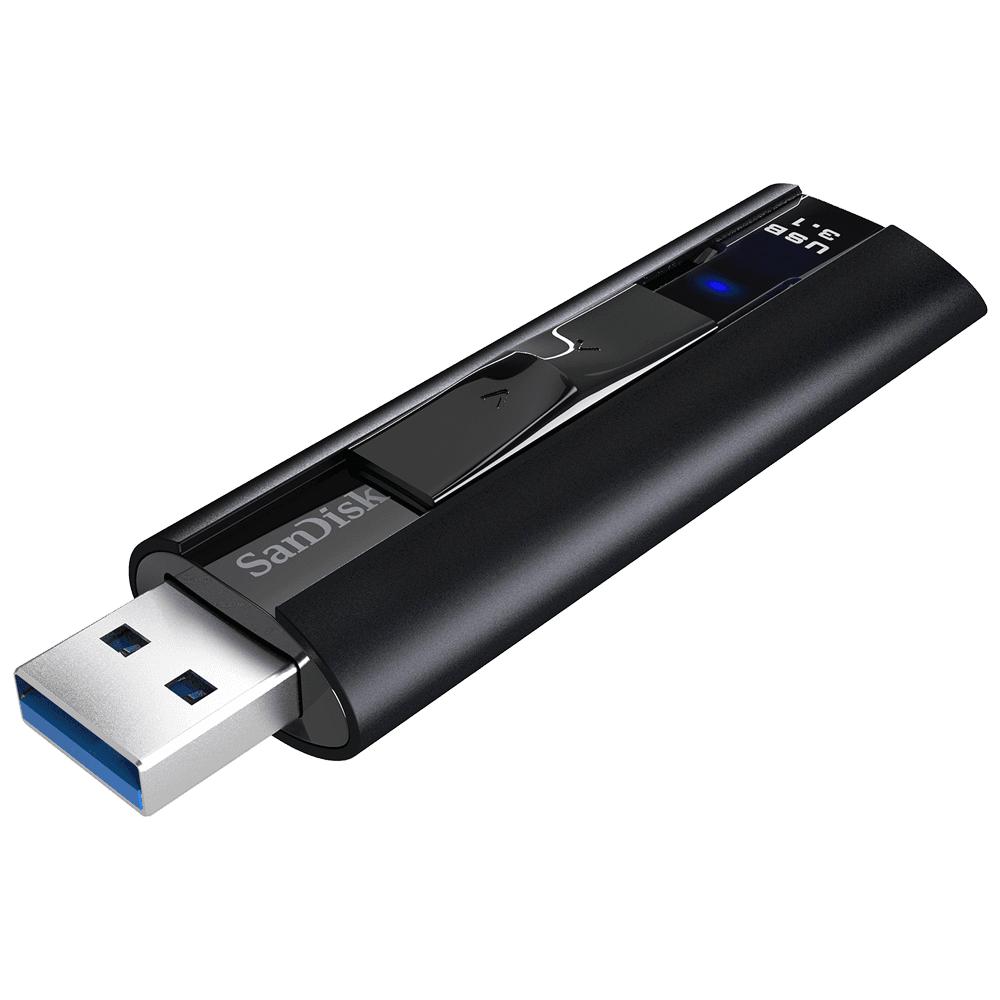 Sandisk Extreme Pro Flashdisk Usb 3.1 256gb Solid State R:420mb/s,w:380mb/s