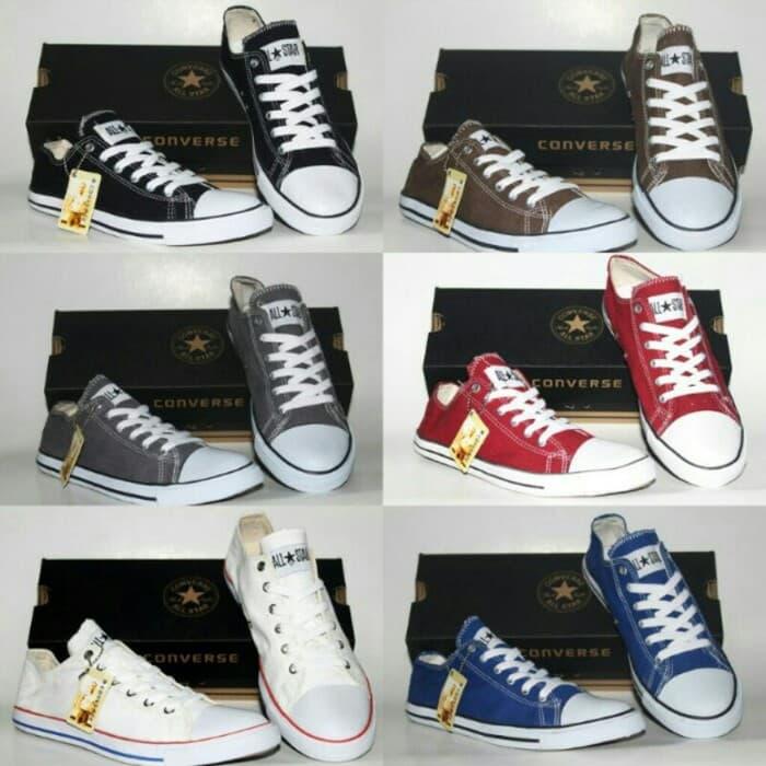 Sepatu Converse all Star Murah dengan box - Sepatu Pria Keren - Fashion Pria Terpopuler - Best Seller - Sepatu Original - Aksesoris Pria Keren