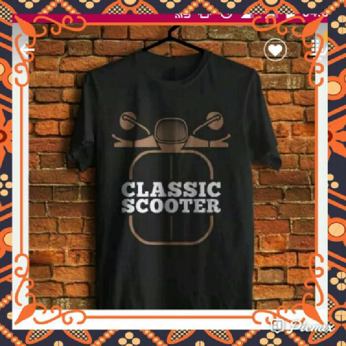 HARGA SPESIAL!!! kaos pria kerah Gede jombo Clasik Scoter 6XL 5XL murah - oaAMEp