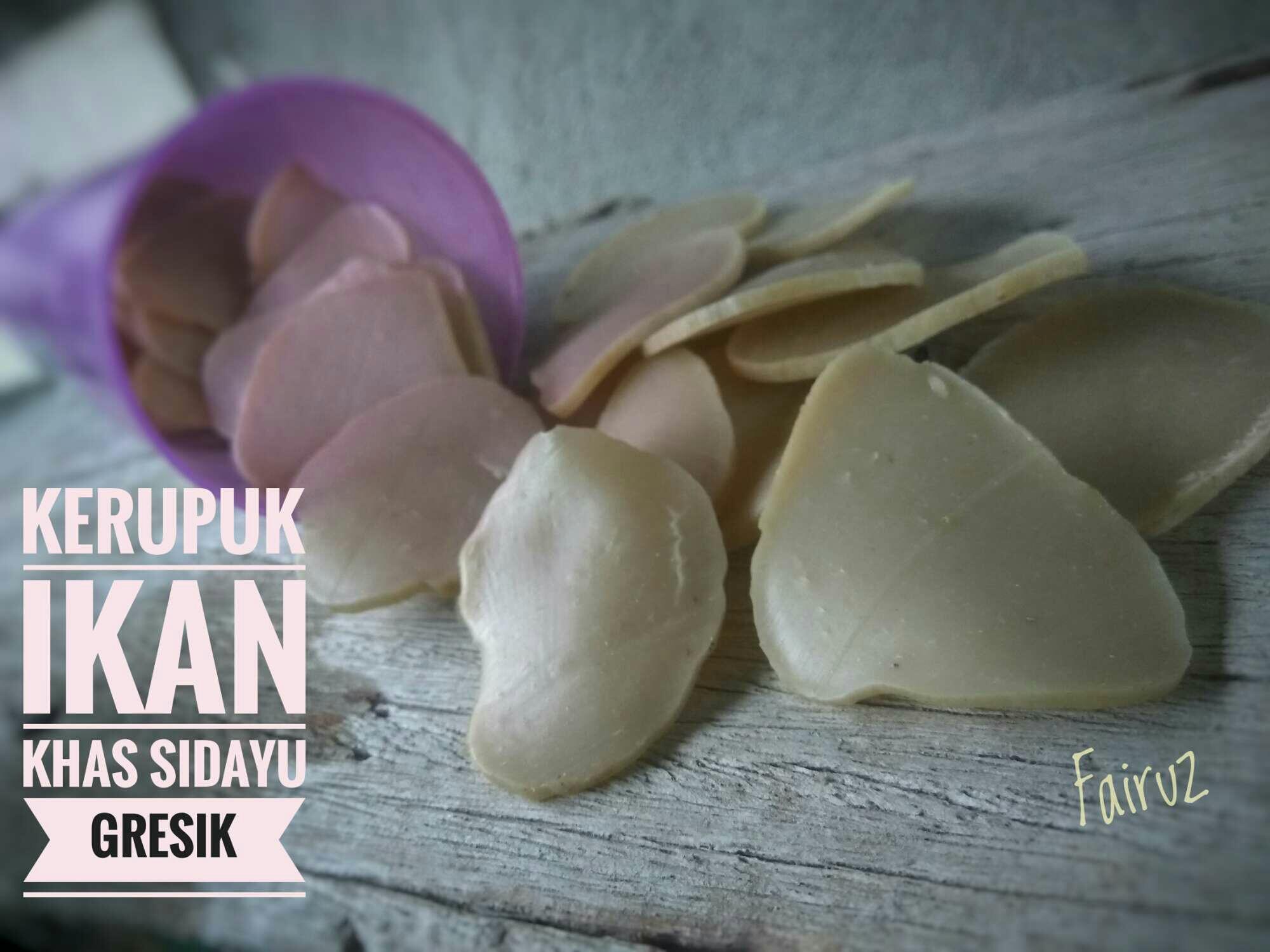 Kerupuk ikan khas Sidayu Gresik 500 gr