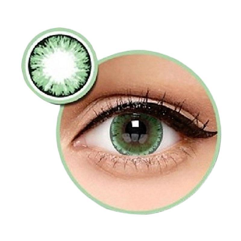Baby Eyes X2 Ice Nude N8 Softlens by Exoticon – Hijau + Free Lenscase