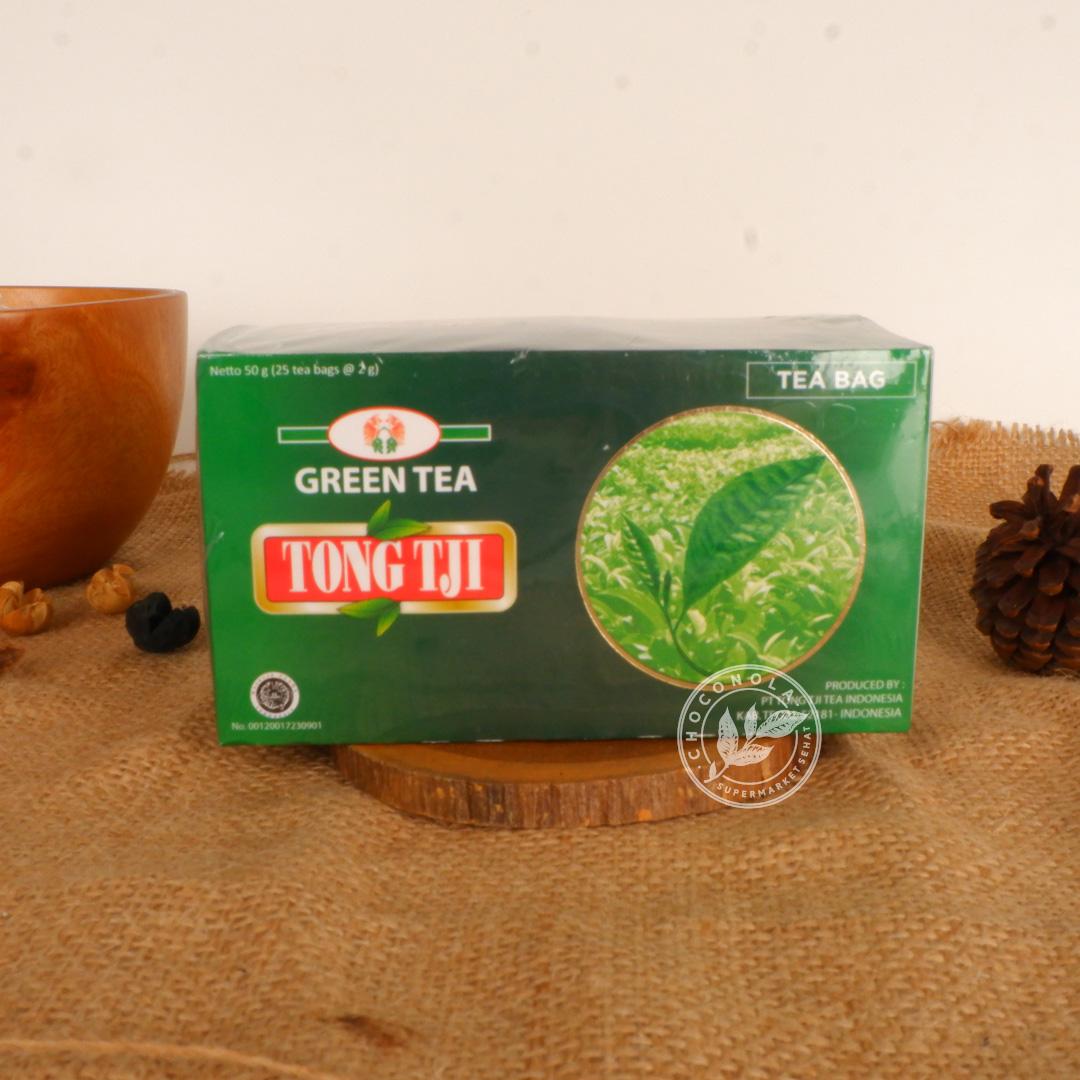 Tong Tji , Green Tea/ Teh Hijau ( 25 Tea Bag/ Teh Celup )