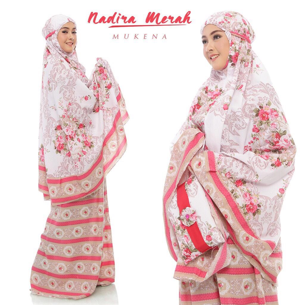 PusatFashion Mukena NAMIRA - MERAH