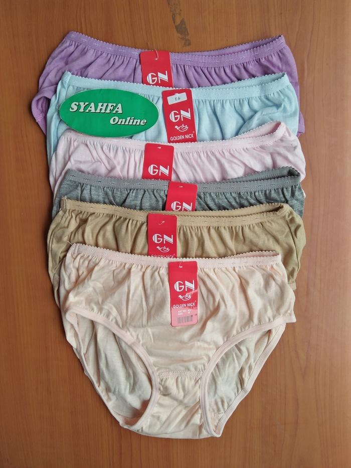 1LUSIN UK XL GOLDEN NICK | CD WANITA | CD GOLDEN NICK - ready stock