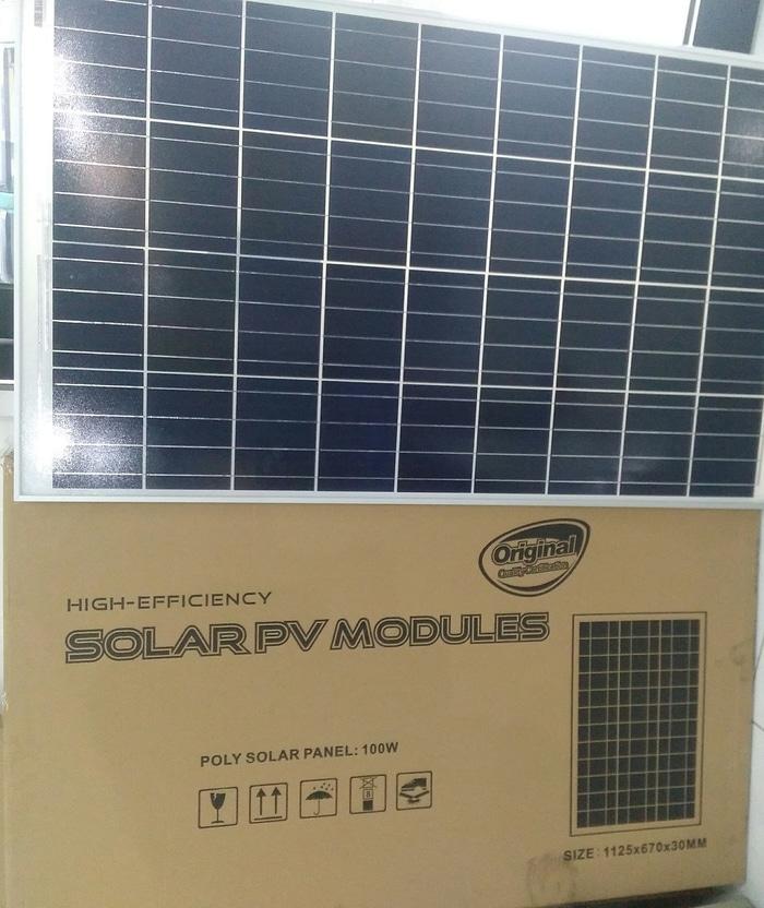Promo Panel Surya / Solar Panel / Solar Module ST Solar 100WP Poly Original