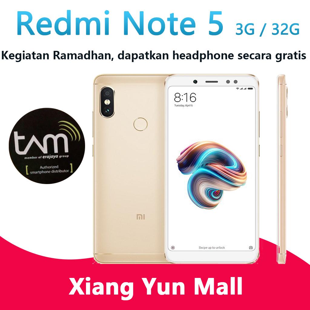 Xiaomi Redmi Note 5 AI - 3G/32G TAM Garansi Resmi ponsel AI