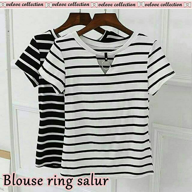 Vshop91jkt - Blouse Ring Salur Blus Wanita Blouse Wanita Blouse Muslim Blus Muslim Baju Kerja Baju Santai Baju Jumbo Blus Jumbo Dress Wanita Baju Garis Pakaian Garis Baju Remaja Pakaian Remaja Kaos Garis Kemeja Kerja Dress Garis Cardigan Wanita