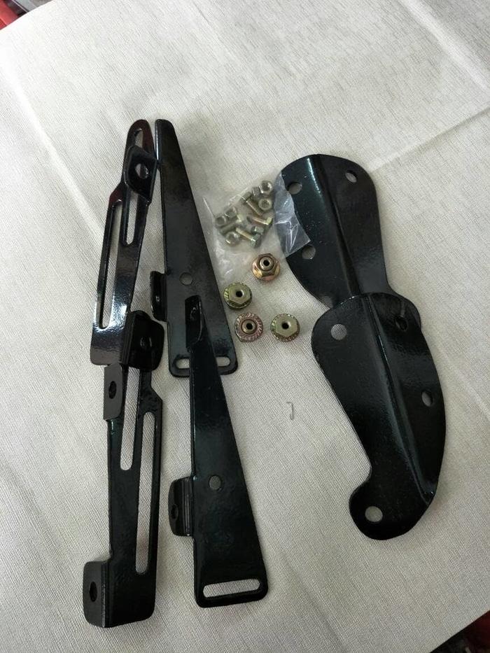 breket serpo + baut anti jebol nya