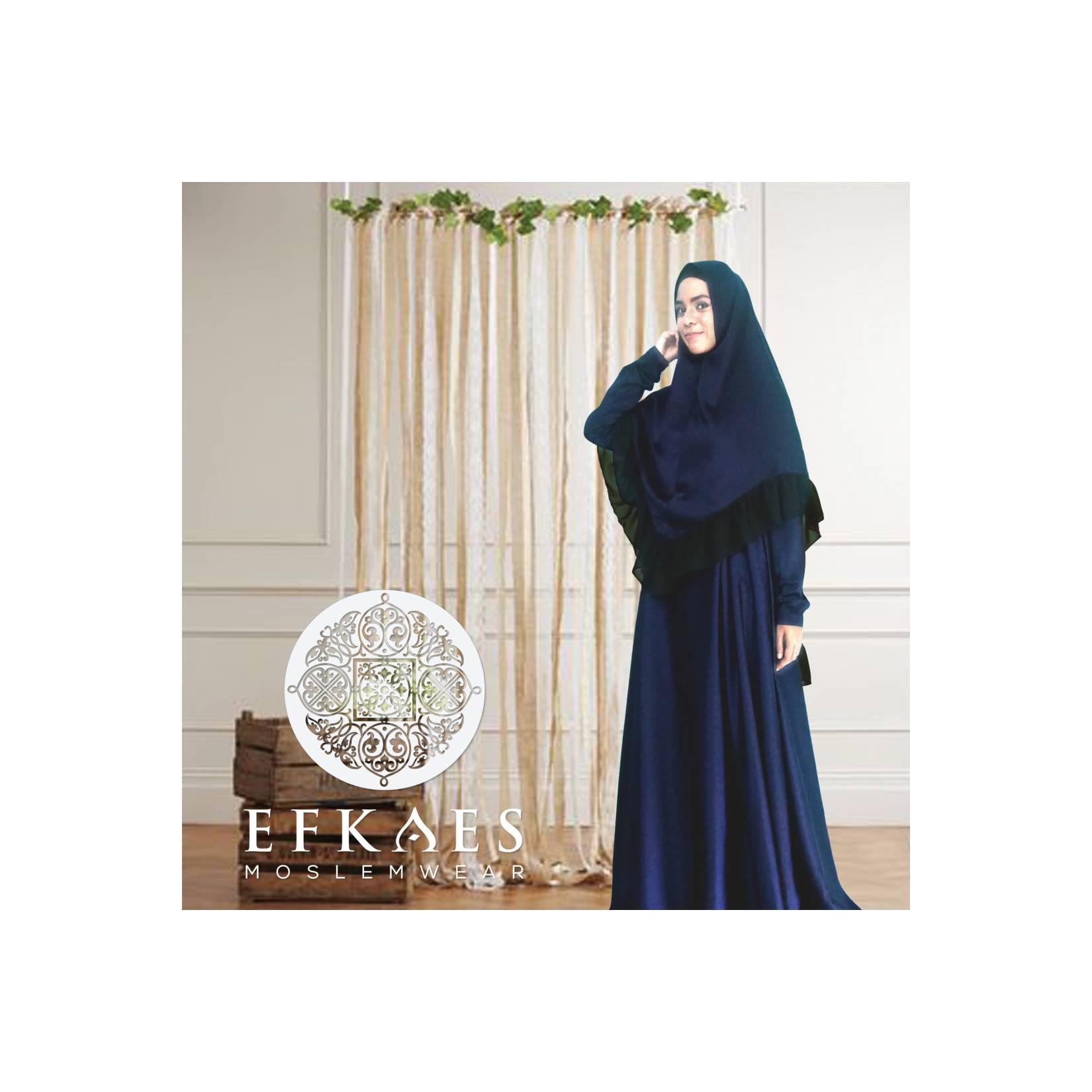 Set Gamis Ayeesha Seriess Navy