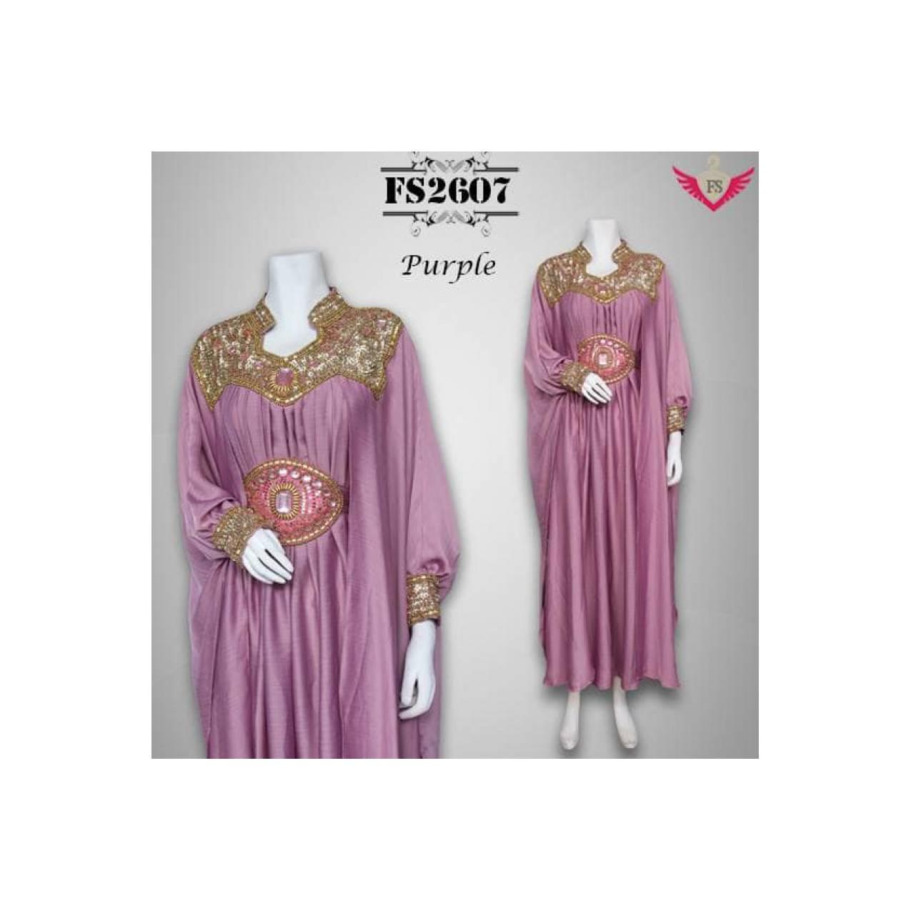 kaftan pesta 4L model terbaru.gamis modern