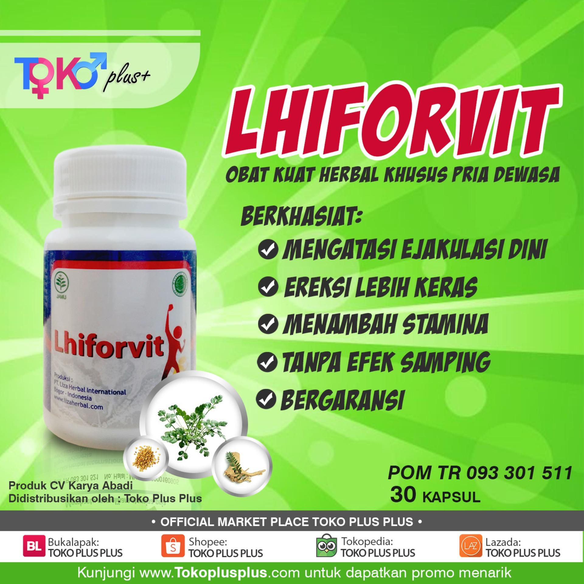Obat Herbal Kuat Pria Atasi Impotensi dan Disfungsi Ereksi - Lhiforvit