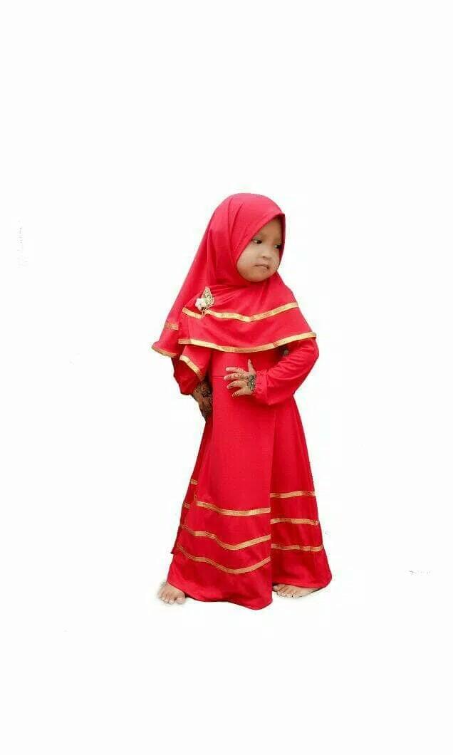 Gamis anak /baju muslim anak /syari anak perempuan