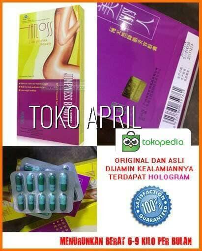 HARGA SPESIAL!!! FATLOSS JIMPNEES BEAUTY BERHOLOGRAM 1000% ORIGINAL - hdc70j