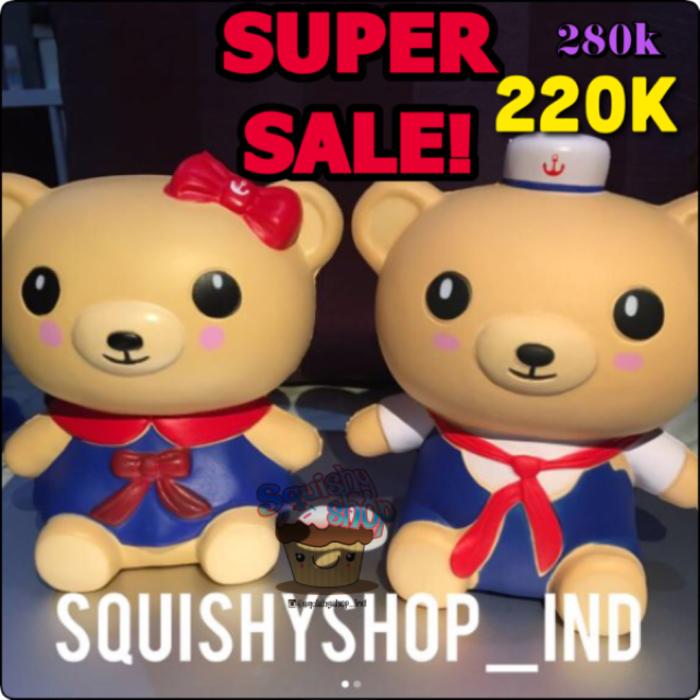 FUZZY & WUZZY SAILO BEAR by Appleblossoms - #SSISUPERSALE