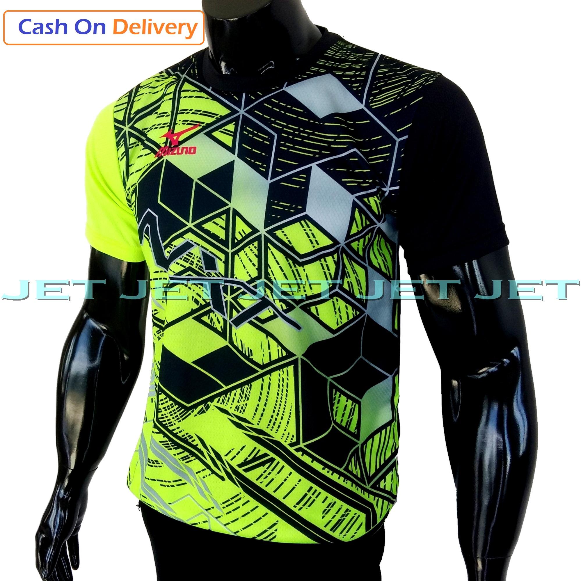 JET SPORTS – Kaos Olahraga M L XL Dri Fit Sport Pakaian Olah Raga Badminton Replica Baju Futsal Voli Sepak Bola Tennis Running Sepeda Bulutangkis Training T-Shirt Murah Bagus Keren All Fashion Jersey Atasan Pria Wanita Cowo Cewe Raket Bulu Indonesia