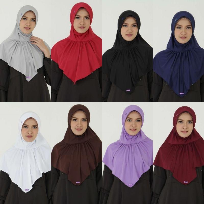 Mezora Kerudung / Jilbab / Bergo / Hijab instan- Bergo Mimosa
