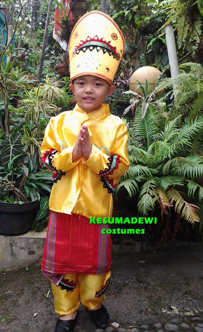 Promo Merdeka!! Daerah Banjarmasin Tk | Baju Adat Kostum Karnaval Pawai Anak Pria - ready stock