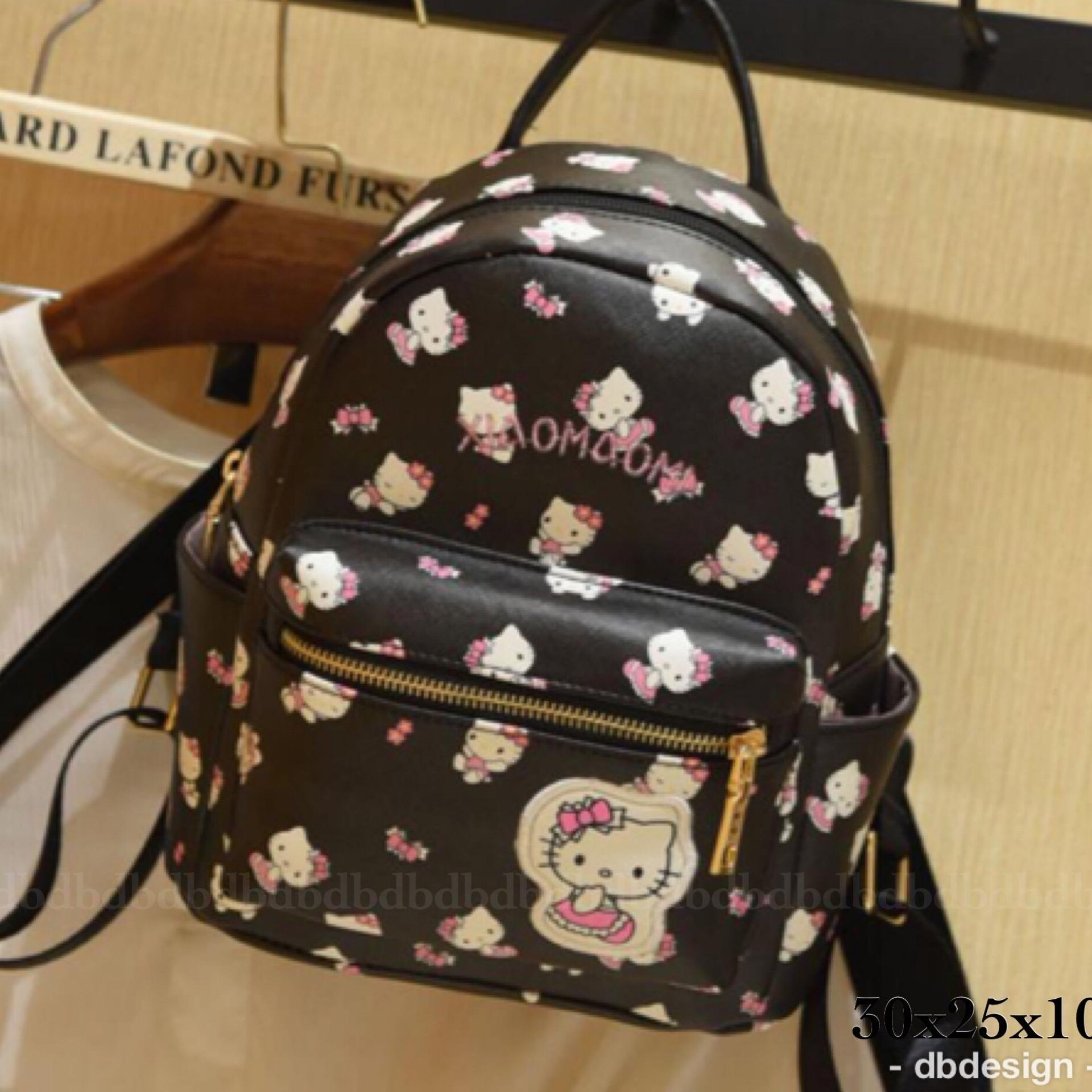 Tas BACKPACK/Ransel/TAS MINI BACKPACK/Tas Anak/Tas 3in1/Tas 4in1/TAS CROS BODY/TAS Drawstring backpack/Tas Messenger/Tas Chanel/Tas Dior/Tas FendI/Tas Louis Vuitton/Tas Prada/Tas Gucci/Tas murah RANTING 4PCS BACKPACK BLACK