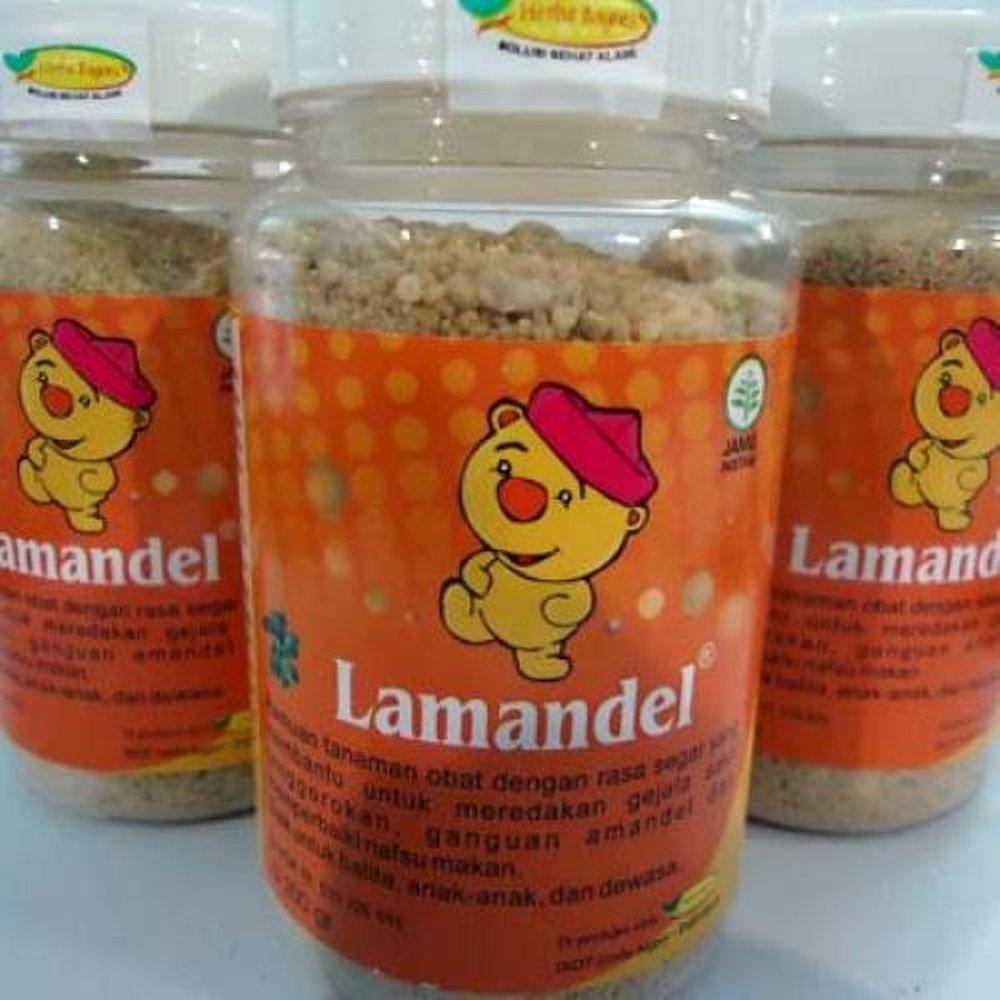 LAMANDEL Bubuk Obat Herbal Atasi Amandel
