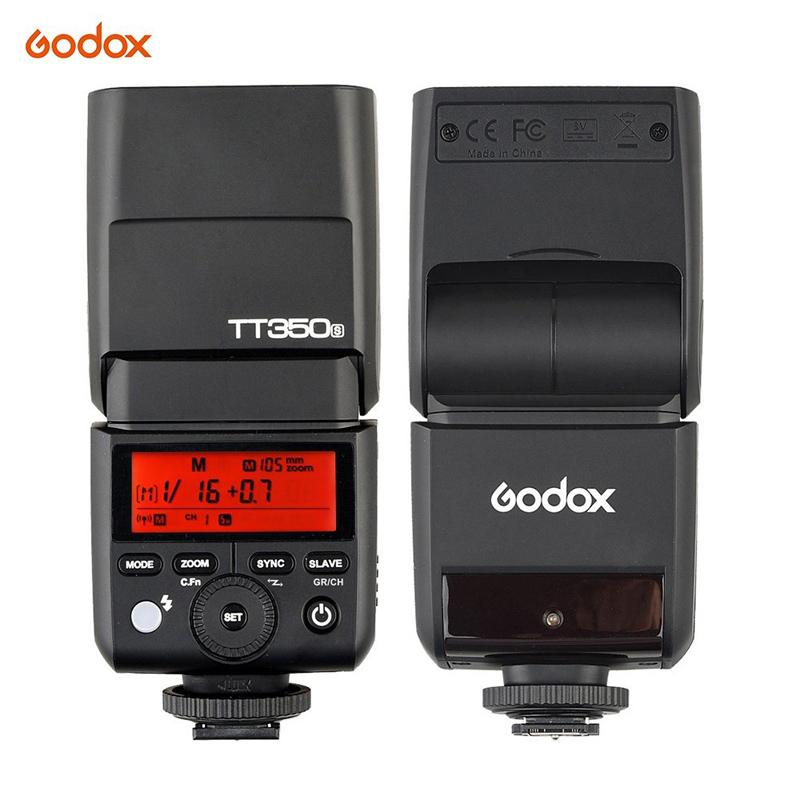 Godox TT350S Mini Portable Speedlite 2.4G Wireless Master & Slave 1/8000S HSS TTL Flash Speedlight for Sony A77II A7RII A7R A58 A99 ILCE6000L RX10 Mirrorless ILDC Camera
