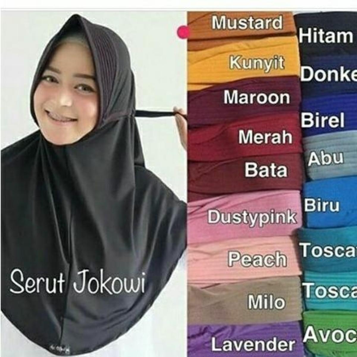 Labelledesign JILBAB SERUT ADIBA WANITA MUSLIM HIJAB BEST SELLER NO.125