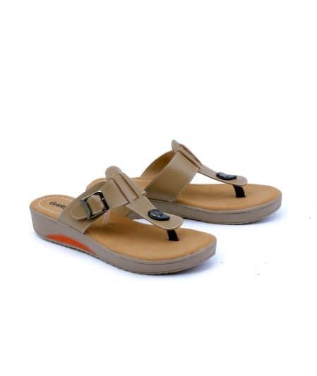 Sandal wanita/sandal perempuan Sendal Jepit Main Trendy Wanita Sandal Wanita harga Murah kualitas Bagus model terbaru keluaran terbaru harga murah warna coklat