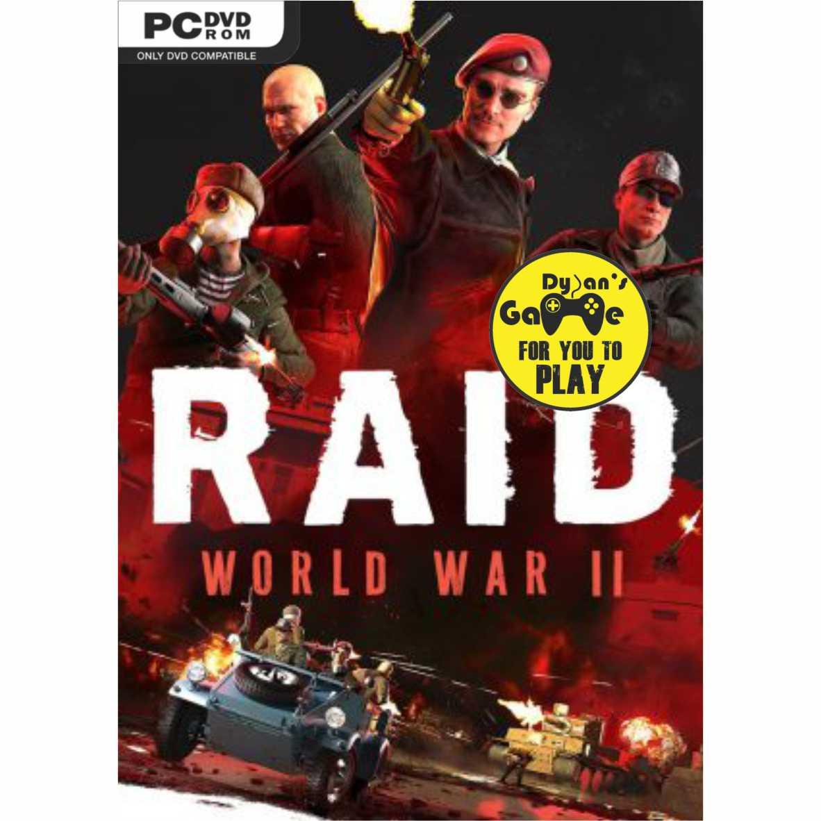 RAID World War II The Countdown Raid DVD Game PC, PC Games