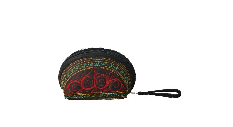 NADIA SOUVENIR Dompet Keong Sumbu Bordiran Etnik Wajik | Tas Aceh