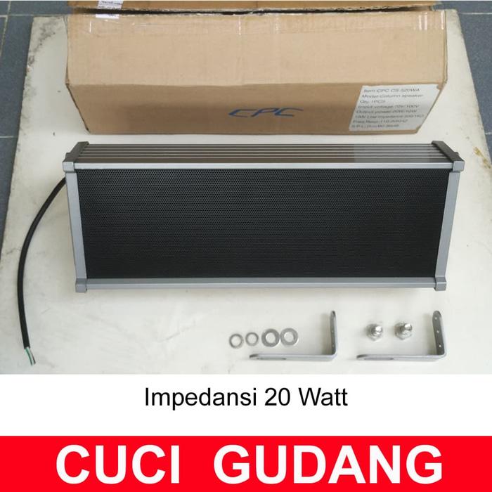 Original COLUMN SPEAKER 20 WATT ( 20W/20 W ) COLUM SPEKER CPC TOA