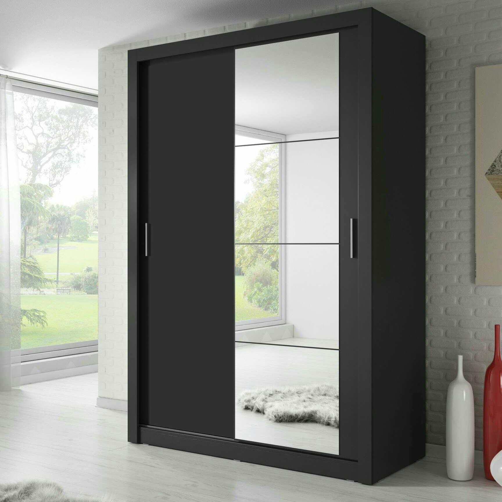Lemari Pakaian Sliding 2 pintu 150cm