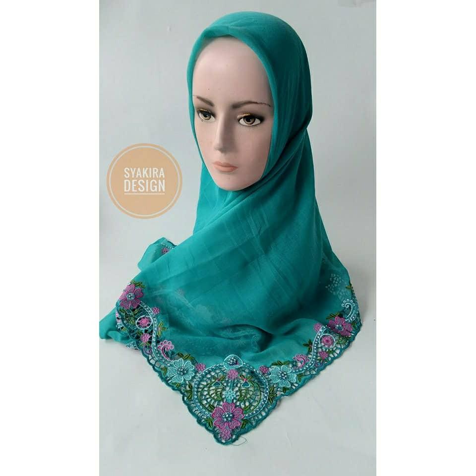 Jilbab Bordir Khas Bukittinggi