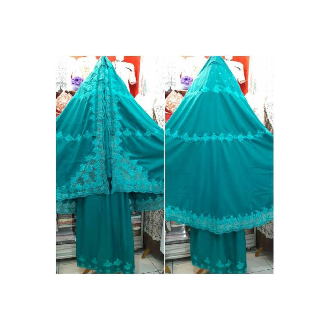 Mukena Bordir KD Bahan Katun Khas Bukittinggi
