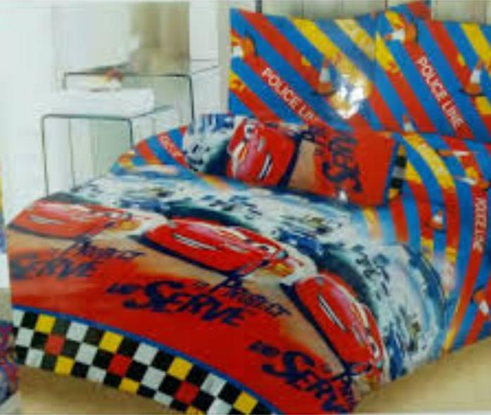 BEDCOVER SET LADY ROSE CARS No.1 KING 180 BCS DISNEY PIXAR BED COVER Exclusive